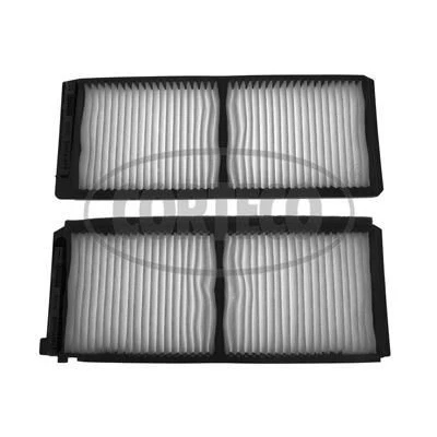 Imagem de CORTECO 80001489 Filtro, ar do habitáculo Filtro de partículas 246 97 19 MAZDA: 2 Hatchback