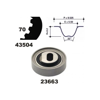 Imagem de MAPCO 23504 Jogo de correias dentadas 70 ROVER: 600, HONDA: Prelude V, ACCORD 5