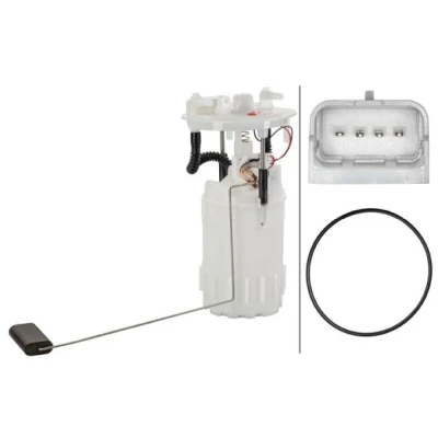 Imagem de HELLA 8TF 358 146 851 Unidade de alimentação combustível com junta, sensor nível elétrico