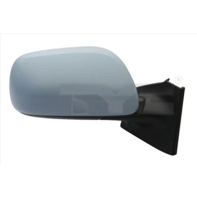 Imagem de Espelho retrovisor Tyc 336 0085 à direita com subcapa para regulação manual do espelho, convexo TOYOTA: Yaris II Hatchback