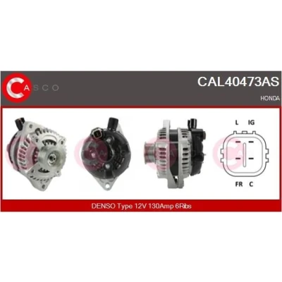 Imagem de CASCO CAL30165AS Alternador 12V 105A OPEL: Astra H Hatchback, GTC, Caravan, FIAT: Stilo BRAVO 2, Grande Punto Hatchback
