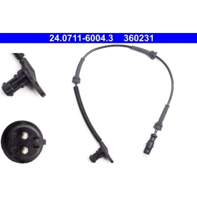 Imagem de ATE 24.0711 6004.3 Sensor de ABS 476 RENAULT: MASTER 2 Kasten