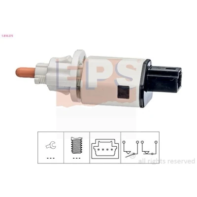 Imagem de EPS 1.810.275 Interruptor de luz stop mecânico Made in Italy OE Equivalent RENAULT: MEGANE 3, 3 Grandtour, 1