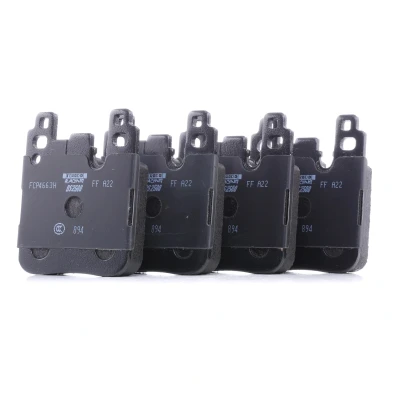 Imagem de FERODO RACING FCP4663H Jogo de pastilhas para travão disco BMW: 3 Touring, 1 Hatchback, Sedan