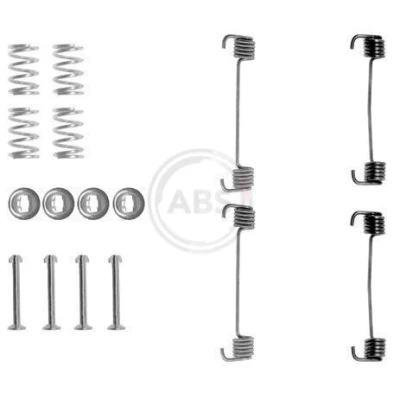 Imagem de A.B.S. 0619Q Kit de acessórios, maxilas travão estacionamento BMW: 3 Sedan, 5 Cabrio