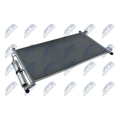 Imagem de NTY CCS NS 010 Condensador com secador Alumínio NISSAN: Juke, MICRA 3