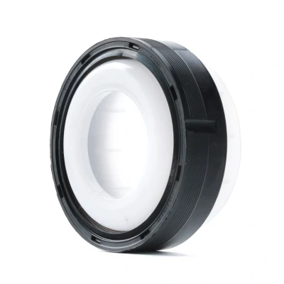 Imagem de ELRING 257.400 Retentor de Cambota com casquilho montagem PTFE (politetrafluoretileno)/ACM (borracha poliacrilato) BMW: 3 Sedan, X6, Touring