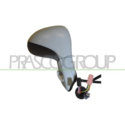 Imagem de Espelho retrovisor Prasco PG4247323P Premium à direita com subcapa elétrico aquecível, sensor de temeperatura, dobrável electricamente, convexo