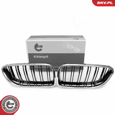 Imagem de ESEN SKV 66SKV208 Grelha de Radiador crómio/negro