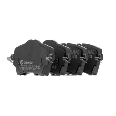 Imagem de BREMBO P 06 092 Jogo de pastilhas para travão disco preparado indicador aviso desgaste com parafusos pinça sem acessórios