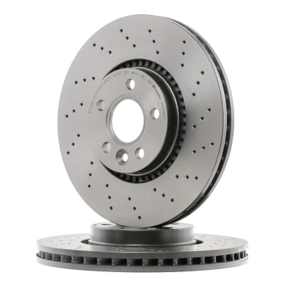 Imagem de BREMBO XTRA LINE 09.A426.1X Disco de travão 316 28 5 perfurado/ventilado revestido alto carbono VOLVO: S60 II, V70 3, V60 I, FORD: S Max Mk1