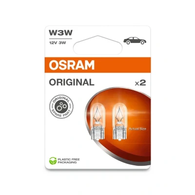 Imagem de OSRAM 2821 2BL Lâmpada 12V 3W W3W