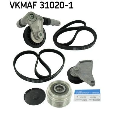 Imagem de SKF VKMAF 31020 1 Jogo de correias trapezoidais estriadas VOLKSWAGEN: Passat B5 Variant, GP Sedan, AUDI: A4 Avant