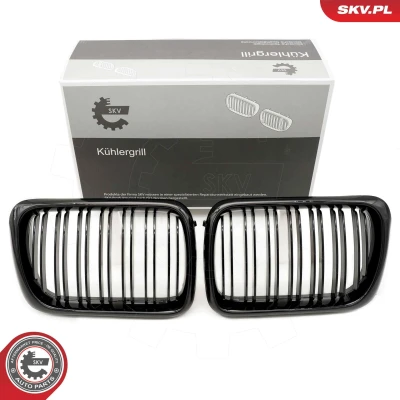 Imagem de ESEN SKV 66SKV054 Grelha de Radiador brilhante, preto BMW: 3 Sedan, Coupe, Compact