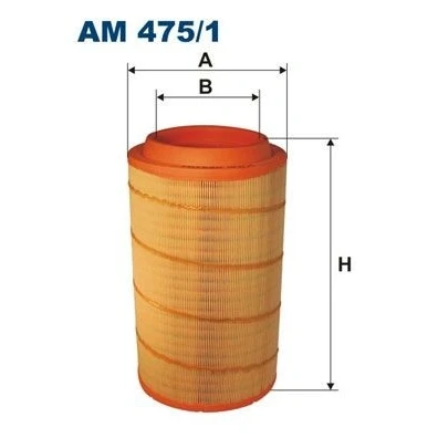 Imagem de FILTRON AM 475/1 Filtro de ar 414,5 230 Cartucho filtrante