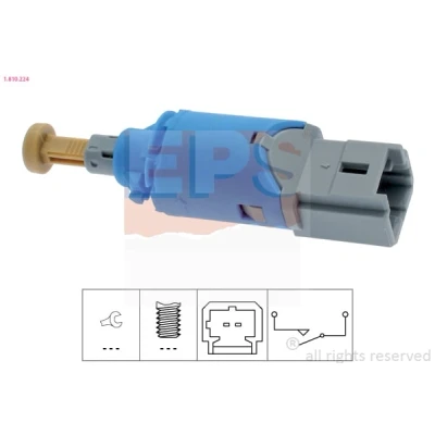 Imagem de EPS 1.810.224 Interruptor, comando da embraiagem (regulador velocidade) Made in Italy OE Equivalent RENAULT: GRAND SCENIC 2, Laguna III Coupe
