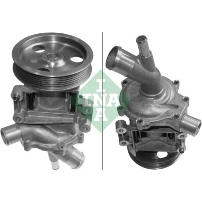 Imagem de INA 538 0158 10 Bomba de água com polia para accionamento da correia trapezoidal estriada MINI: Hatchback, Cabrio