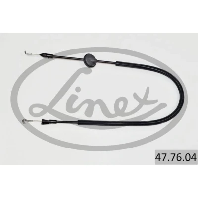 Imagem de LINEX 47.76.04 Cabo de aço, tranca da porta à frente, lado direito, frente