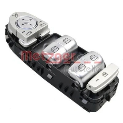 Imagem de METZGER 0916688 Interruptor, elevadores dos vidros à frente, do lado condutor MERCEDES BENZ: Classe E Sedan, All Terrain, AMG GT