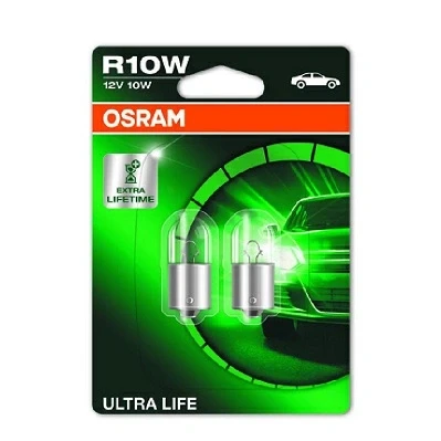 Imagem de OSRAM ULTRA LIFE 5008ULT 02B Lâmpada 12 10 R10W VOLKSWAGEN: Polo II Coupe, Golf 4, Transporter 5 Bus, OPEL: Corsa B Hatchback, Astra H GTC