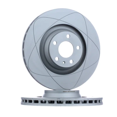 Imagem de ATE PowerDisc 24.0330 0176.1 Disco de travão 347,0 30,0 5 112,0 ventilado revestido alto carbono com parafusos AUDI: A6 C6 Avant, Sedan