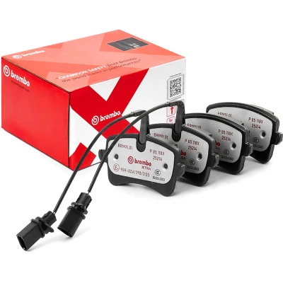Imagem de BREMBO P 85 118X Jogo de pastilhas para travão disco incl. contacto aviso desgaste com parafusos pinça acessórios