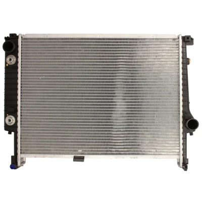 Imagem de NRF EASY FIT 507619 Radiador, arrefecimento do motor Alumínio 551 405 42 com grampo êmbolo Aletas de refrigeração soldadas BMW: 3 Sedan, Touring
