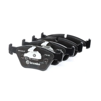 Imagem de BREMBO P 06 065 Jogo de pastilhas para travão disco preparado indicador aviso desgaste com grampo do êmbolo sem acessórios BMW: 5 Sedan