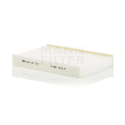 Imagem de MANN FILTER CU 26 006 Filtro, ar do habitáculo Filtro de partículas 254 182 35 VOLKSWAGEN: up! Hatchback, SEAT: Mii