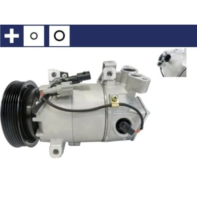 Imagem de MAHLE ORIGINAL ACP 606 000S Compressor VCS14EC 12V PAG 100 YF R1234yf, R134a com retentor RENAULT: Clio 4