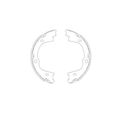 Imagem de KAVO PARTS KBS 3406 Maxilas de Travão 210 40