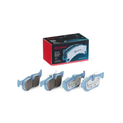 Imagem de BREMBO P 06 094E Jogo de pastilhas para travão disco preparado indicador aviso desgaste com chapa anti ruído sem acessórios
