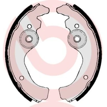 Imagem de BREMBO S 23 502 Maxilas de Travão 170 31