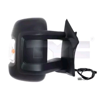 Imagem de espelho retrovisor Tyc 309 0153 à direita para regulação eléctrica dos espelhos, convexo, aquecível, braço do de tamanho médio