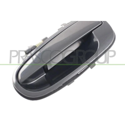 Imagem de PRASCO HN7158102 Puxadores de Porta exterior, traseira esquerda preto liso HYUNDAI: Matrix