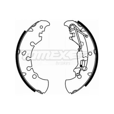 Imagem de TOMEX brakes TX 21 84 Maxilas de Travão Eixo traseiro 203mm 38mm FIAT: Grande Punto Hatchback, Panda II Fiorino III Van / Carrinha