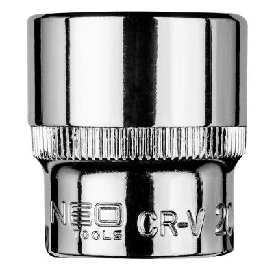 Imagem de NEO TOOLS 08 180 Chave de caixa 3/8 20 mm aço cromo vanádio Sextavado