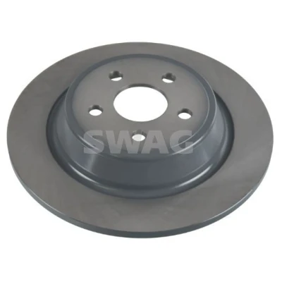 Imagem de SWAG 33 10 2447 Disco de travão Eixo traseiro 316 11 5 108 cheio revestido FORD: S Max Mk2