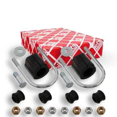 Imagem de FEBI BILSTEIN 02850 Kit de reparação, apoio da barra estabilizadora Eixo dianteiro com suporte parafusos MERCEDES BENZ: T1 Minibus