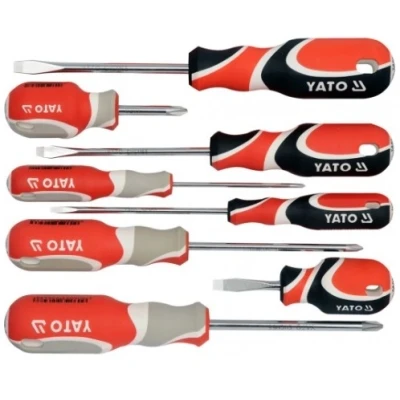 Imagem de YATO YT 2670 Conjunto de chaves parafusos 8 Expositor (cartão)