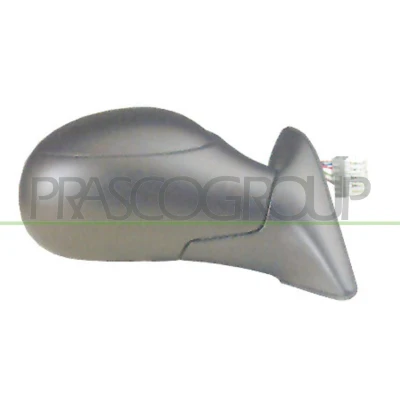 Imagem de Espelho retrovisor Prasco CI7157313 à direita preto elétrico aquecível, ajustável pelo interior, com sensor de temeperatura, convexo