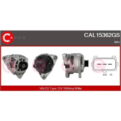 Imagem de CASCO CAL10142AS Alternador 12V 115A MERCEDES BENZ: Sprinter 3 T Van, Classe C modell, Sedan