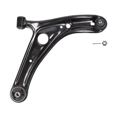 Imagem de FEBI BILSTEIN 43047 Braço de suspensão Eixo dianteiro, lado direito, em baixo transversal Chapa aço TOYOTA: Yaris I Hatchback, Verso