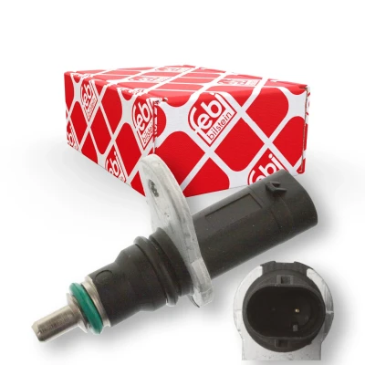 Imagem de FEBI BILSTEIN 107210 Sensor da Temperatura do Líquido de Refrigeração preto com retentor VOLKSWAGEN: Golf 7 Variant, 7, AUDI: A4 B8 Avant