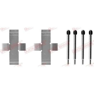 Imagem de QUICK BRAKE 109 0913 Kit de acessórios, pastilhas travão MERCEDES BENZ: SL Cabrio, /8 Sedan