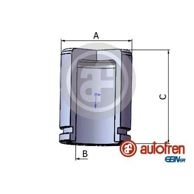 Imagem de AUTOFREN SEINSA D025279 Êmbolo, pinça do travão 43 TOKICO NISSAN: TERRANO 1, Pick Up, SUBARU: Impreza III Hatchback