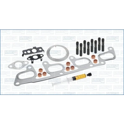 Imagem de AJUSA JTC11939 Kit de montagem, turbocompressor syringe with oil com juntas instruções montagem
