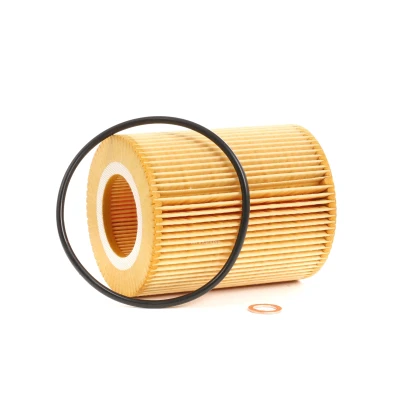Imagem de FEBI BILSTEIN 26686 Filtro de óleo com retentor Cartucho filtrante BMW: 5 Touring, X3, Sedan