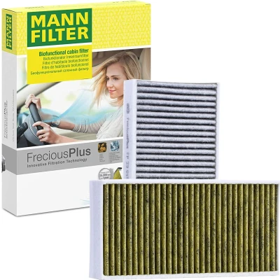 Imagem de MANN FILTER FP 23 015 2 Filtro, ar do habitáculo MINI: Hatchback, Clubman, Countryman, BMW: Gran Tourer, Active X1