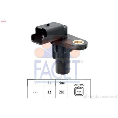 Imagem de FACET 9.0815 Sensor FORD: FIESTA 6, Ecosport Mk2, FOCUS 3 Turnier